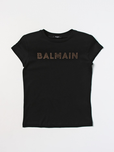 Balmain T-shirt  Kids Kids Color Black