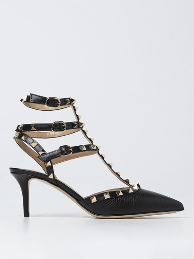 Valentino High Heel Shoes  Garavani Woman Color Black In Black