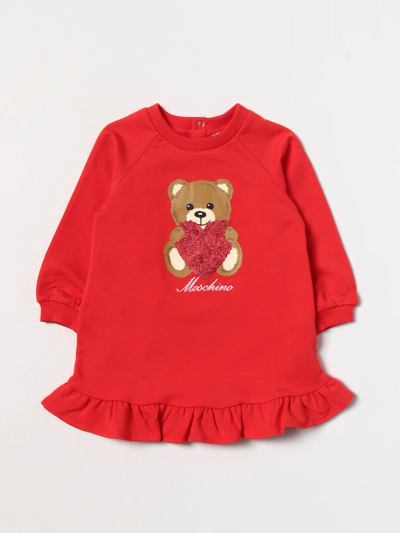 Moschino Baby Romper  Kids Colour Red