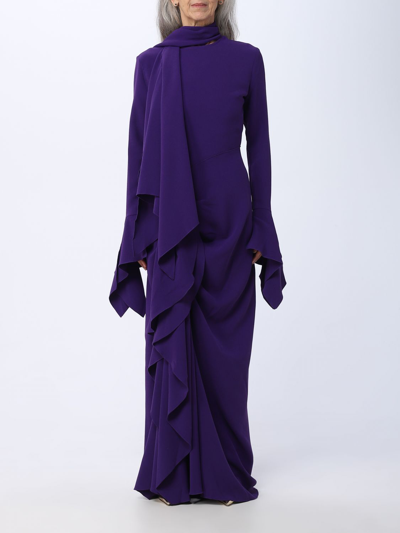 Solace London Dress  Woman Color Violet