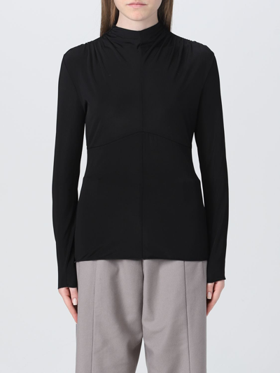 JIL SANDER TOP JIL SANDER WOMAN COLOR BLACK,E52318002