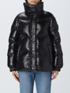 Woolrich Aliquippa Puffer Jacket Woman Down Jacket Black Size L Polyamide In Black