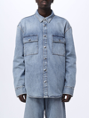 Bottega Veneta Denim Overshirt In Denim