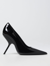Ferragamo Eva 105mm Patent Leather Pumps In Black