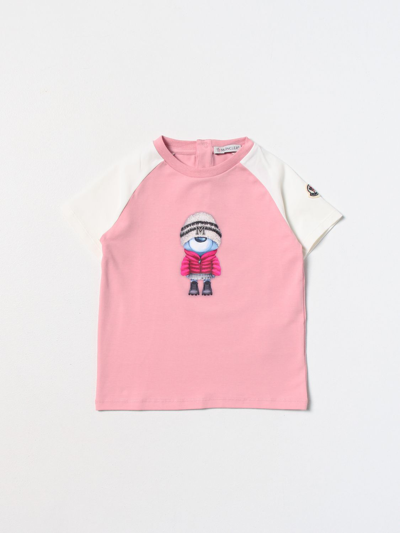 Moncler Babies' T-shirt  Kinder Farbe Pink