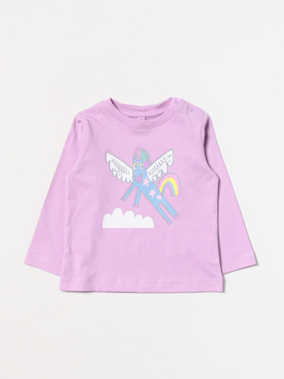 Stella Mccartney Babies' T-shirt  Kids Kids Color Wisteria