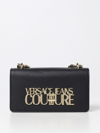 Versace Jeans Couture Shoulder Bag  Woman In Black