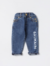 BALMAIN 牛仔裤 BALMAIN KIDS 儿童 颜色 蓝色,E54198009