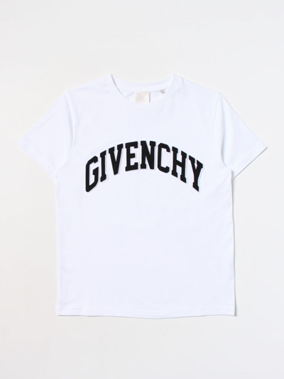 Givenchy Kids' T恤  儿童 颜色 白色 In White