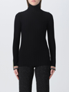 Etro Wool Knit Turtleneck Sweater In Black