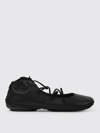 Camper Right Nina Lace-up Ballerina Shoes In Black