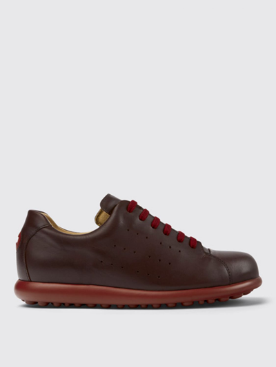 Camper Brogues  Woman In Burgundy