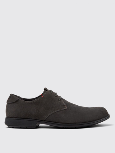 Camper Brogue Shoes  Men In Grey
