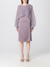 Alberta Ferretti Dress  Woman In Violet