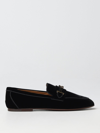 Tod's Velvet Loafers For In Black