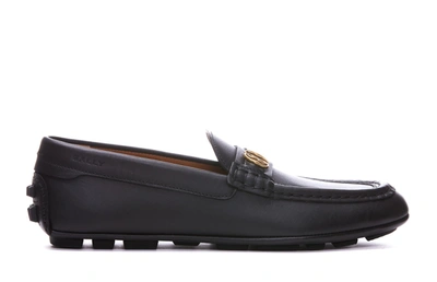 Bally Keeper Loafers In Marrón