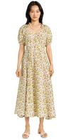 THE GREAT THE HYACINTH DRESS FLOATING PETALS FLORAL