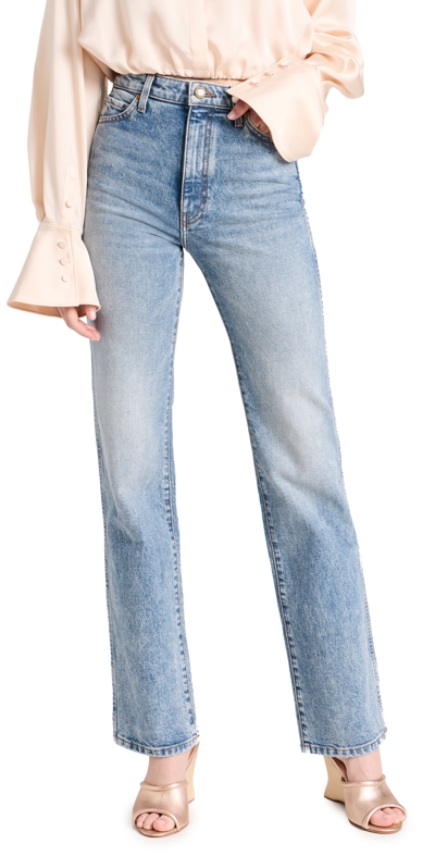 Khaite Danielle Jeans In Bryce Stretch