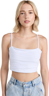 SUSANA MONACO PLEATED STRING TOP SUGAR