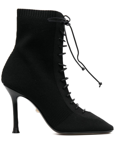 Alevì Love Ankle Boots In Black