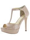 Jessica Simpson Bansi Womens T-strap Heels In Multi