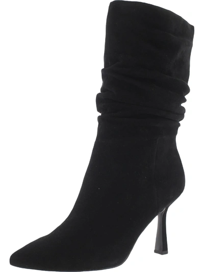 Steve Madden Jessamy Womens Slouchy Mid-calf Boots In Black