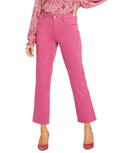 Nydj Petite Marilyn Straight Ankle Jean In Pink