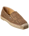 Versace Canvas Espadrilles In Beige