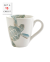 Vietri Tartaruga Mug In Blue