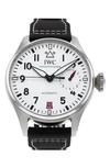 WATCHFINDER & CO. WATCHFINDER & CO. IWC PREOWNED BIG PILOTS AUTOMATIC LEATHER STRAP WATCH, 46MM