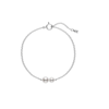 Mikimoto Akoya Cultured Pearl Station Bracelet In 18k White Gold - Mdq10055axxw In White