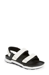 Birkenstock Tatacoa Slingback Sport Sandal In Futura Black White