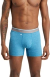 Mack Weldon Airknitx Performance Boxer Briefs In Cerulean