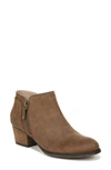 Lifestride Blake Zip Bootie In Cognac