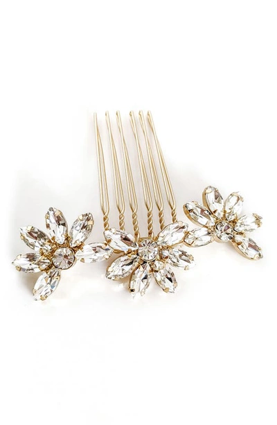 Brides And Hairpins Emmet Comb In Gold