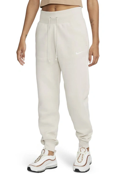 Nike Sportswear Phoenix Fleece Sweatpants In Sail