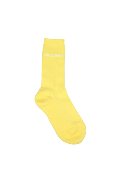 Jacquemus Socks Polyamide Yellow