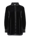 Hopper Woman Shirt Black Size 8 Polyester, Elastane