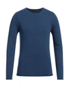 Lucques Man Sweater Blue Size 40 Merino Wool, Viscose, Polyamide, Cashmere