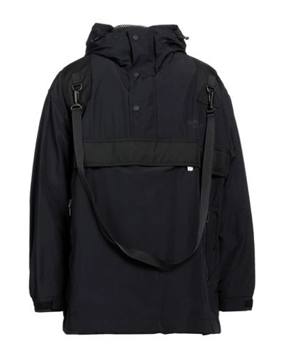 Burberry Man Jacket Black Size L Polyamide, Cotton