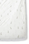 Pehr Kids' Bunny Hop Organic Cotton Crib Sheet