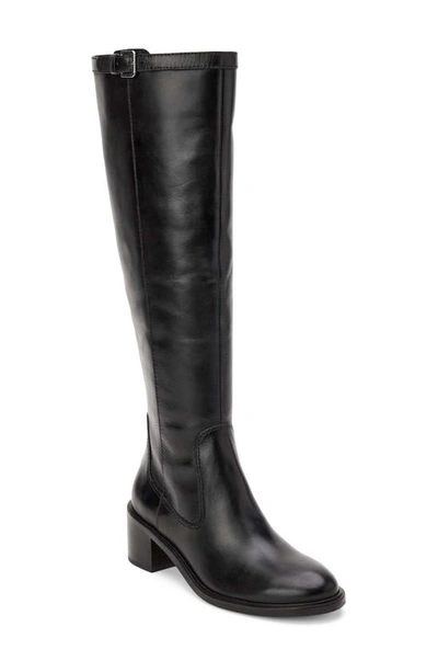 Matisse Adriana Knee High Riding Boot In Black