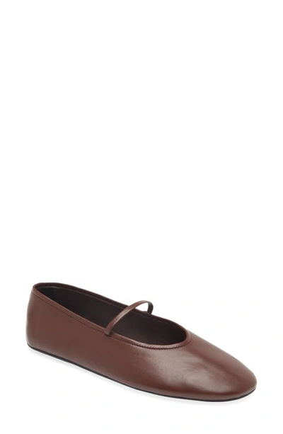 Jeffrey Campbell Dancerina Ballet Flat In Brown