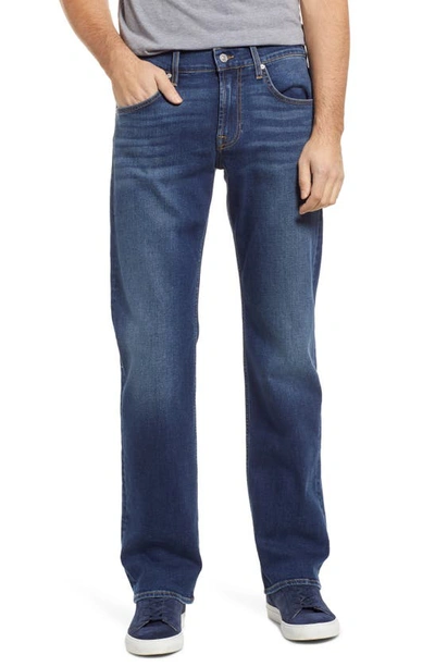 7 For All Mankind Austyn Squiggle Relaxed Straight Jeans In Rainier
