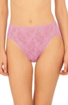 Natori Bliss Allure One-size Lace French Cut Brief Panty In Freesia