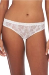 Natori Bliss Allure One-size Lace Thong In White