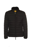 Parajumpers Men's Ugo Mockneck Puffer Coat In Black