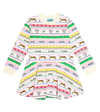 Kenzo Printed Cotton-blend Dress In Multicoloured