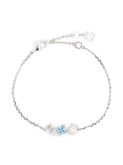 Swarovski Mesmera Crystal-embellished Bracelet In Silver