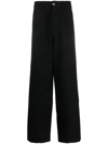 ANDERSSON BELL WIDE-LEG TWILL TROUSERS